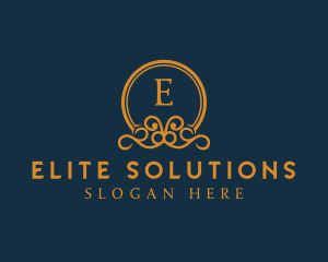 Royalty Firm Emblem logo design