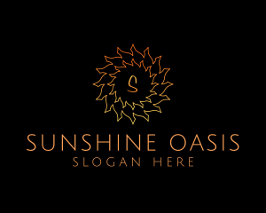 Summer Sun Fire logo design