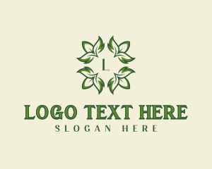 Gardening - Leaves Eco Gardening logo design