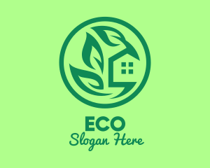 Eco Green House logo design
