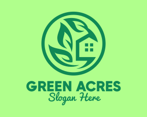 Eco Green House logo design