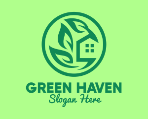 Eco Green House logo design