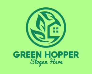 Eco Green House logo design