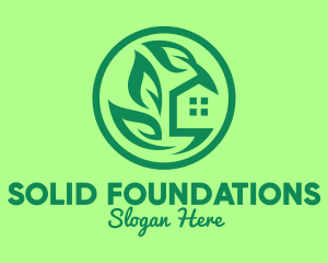 Eco Green House logo design