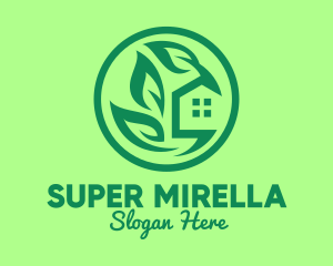 Eco Green House logo design