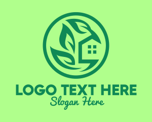 Eco - Eco Green House logo design