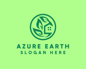 Eco Green Home logo design