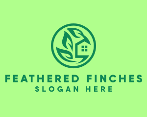 Eco Green Home logo design