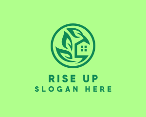 Eco Green Home logo design