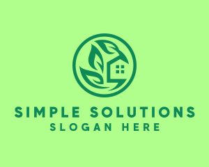 Eco Green House logo design