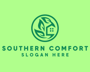 Eco Green Home logo design