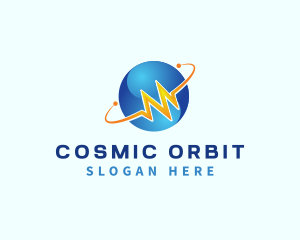 Orbit - Globe Graph Orbit logo design