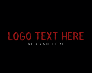 Graphic - Textured Urban Wordmark logo design
