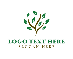 Spa - Natural Tree Farm logo design