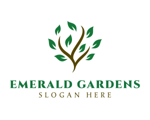 Natural Tree Farm logo design