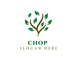 Eco Friendly - Natural Tree Farm logo design