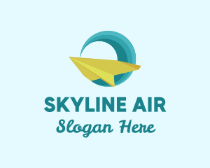 Cruise - Airplane Wave Travel logo design