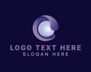 Programming - 3d Tech Pearl Sphere logo design