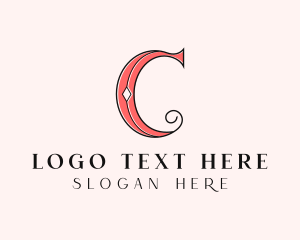 Vintage Shop - Business Firm Letter C logo design