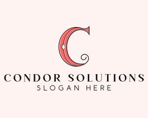 Stylish Boutique Letter C logo design