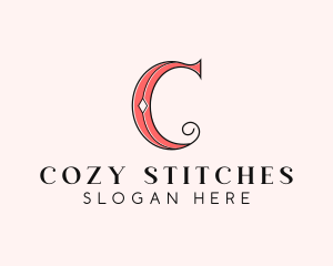 Stylish Boutique Letter C logo design