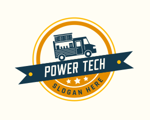 Delivery Food Truck Logo