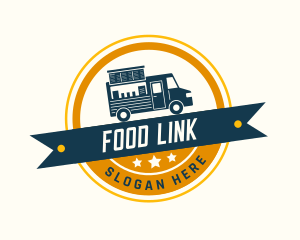 Delivery Food Truck logo design