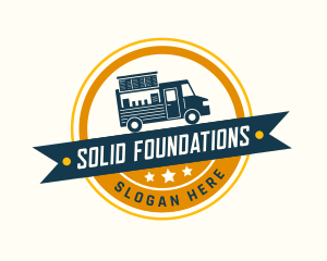 Classic - Delivery Food Truck logo design