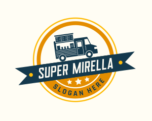 Classic - Delivery Food Truck logo design