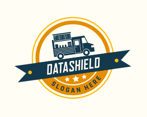 Truck - Delivery Food Truck logo design