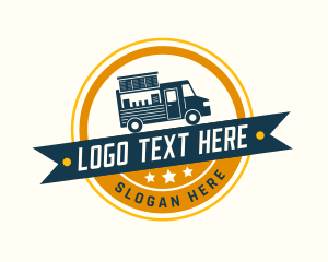 Food Truck - Delivery Food Truck logo design