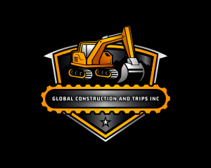 Demolition - Construction Excavator Digger logo design