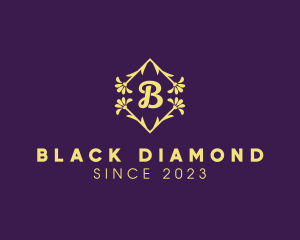 Flower Diamond Boutique logo design