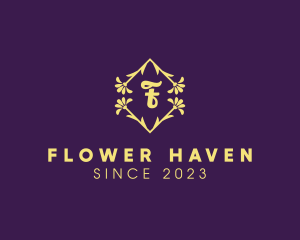 Flower Diamond Boutique logo design