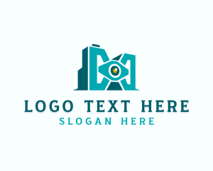 Geometric - Geometric Camera Photography logo design