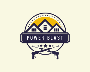 Power Washing Sanitation logo design