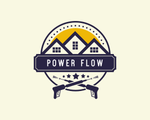 Power Washing Sanitation logo design