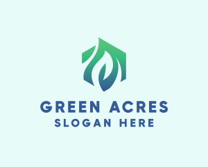 Leaf Eco Agriculture  logo design