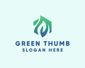 Grower - Leaf Eco Agriculture logo design