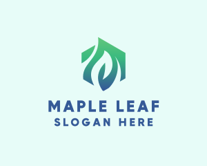 Leaf Eco Agriculture  logo design