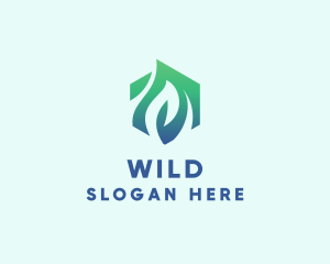 Leaf Eco Agriculture  logo design