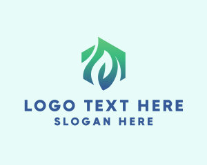 Vegan - Leaf Eco Agriculture logo design