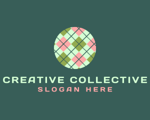 Fabric Textile Pattern  logo design