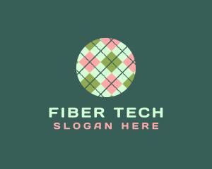 Fiber - Fabric Textile Pattern logo design