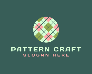 Fabric Textile Pattern  logo design