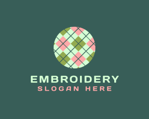 Fabric Textile Pattern  logo design