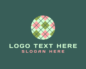 Fabric Textile Pattern  logo design