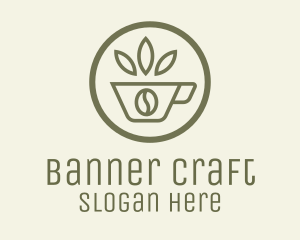 Coffee Bean Leaves logo design