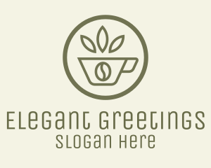 Coffee Bean Leaves logo design