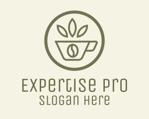 Coffee Bean Leaves logo design